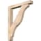 Ekena Millwork Funston Block Smooth Bracket w/ Offset Brace, Douglas Fir, 5 1/2"W x 36"D x 44"H BKT0604X36X44FST05SDF - alternate 1